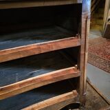 Curved Louis XV commode, 18th century.