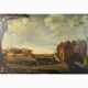 Old Table, oil on canvas, Dutch School of the 17th century Landscape