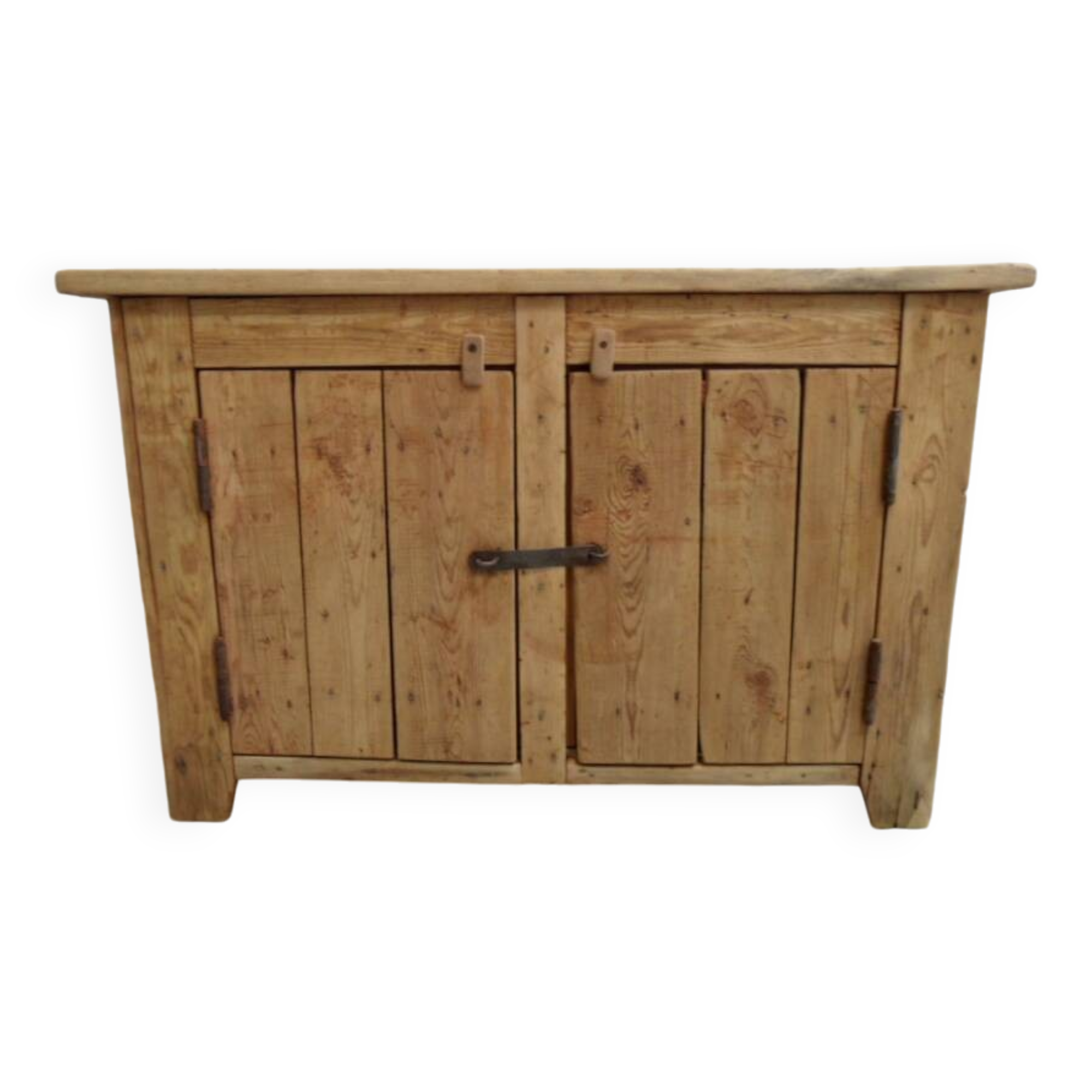 Armoire industrielle à deux portes des années 1950