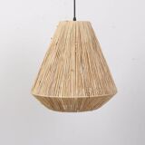 Wicker pendant light