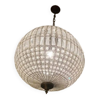 Lustre boule 60 cm Vintage