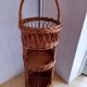 Vintage rattan bar service