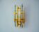VENINI WALL LIGHT, TRIEDRI GLASS, MURANO, ITALY 1970