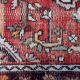 Handmade antique Persian Malayer runner rug 77cm x 382cm, 1920s