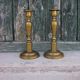 Pair of old candle holders