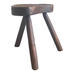 tabouret tripode brutaliste