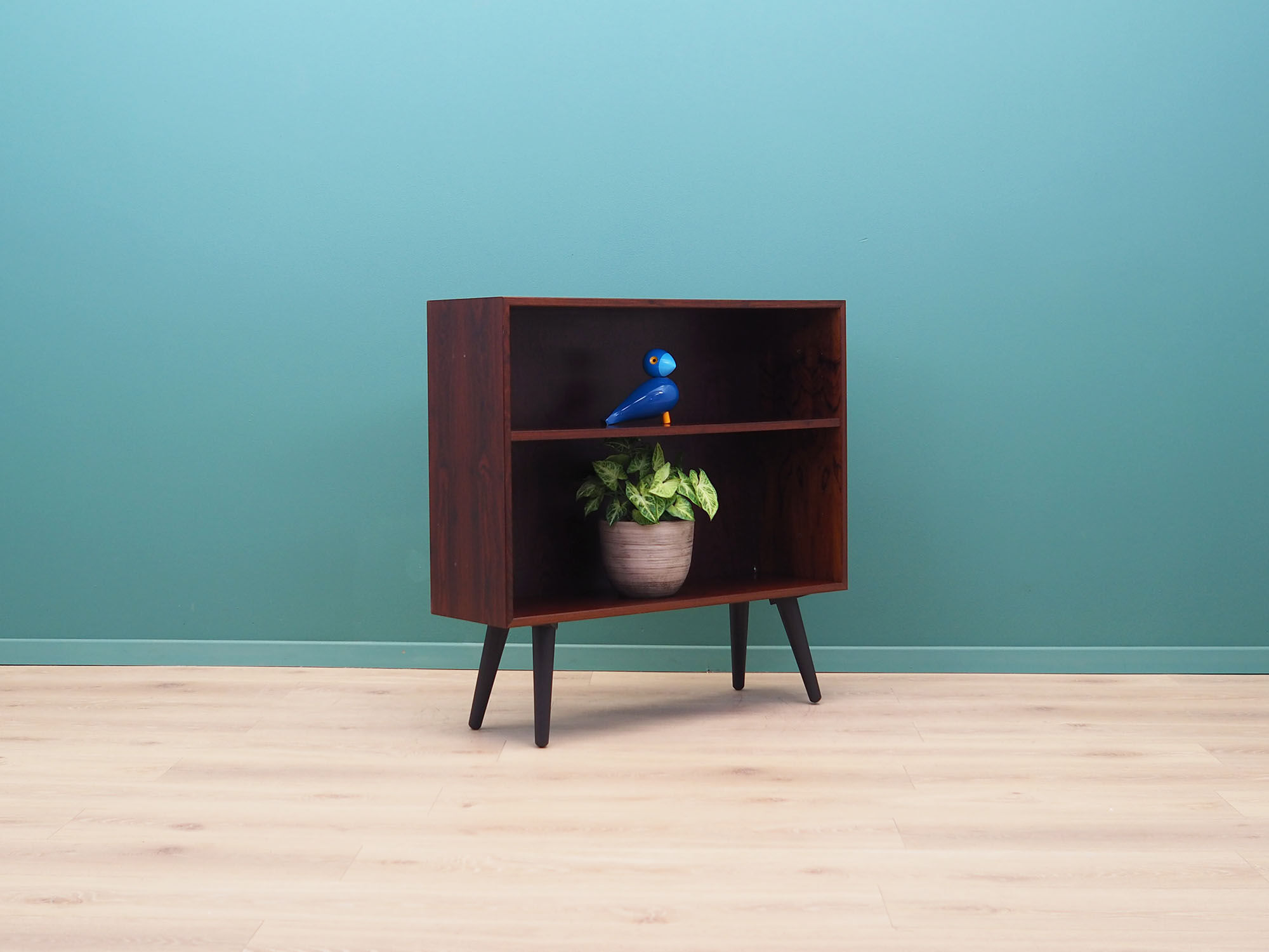 Rosewood bookcase, Danish design, 1970s, manufactured by Hjørnebo