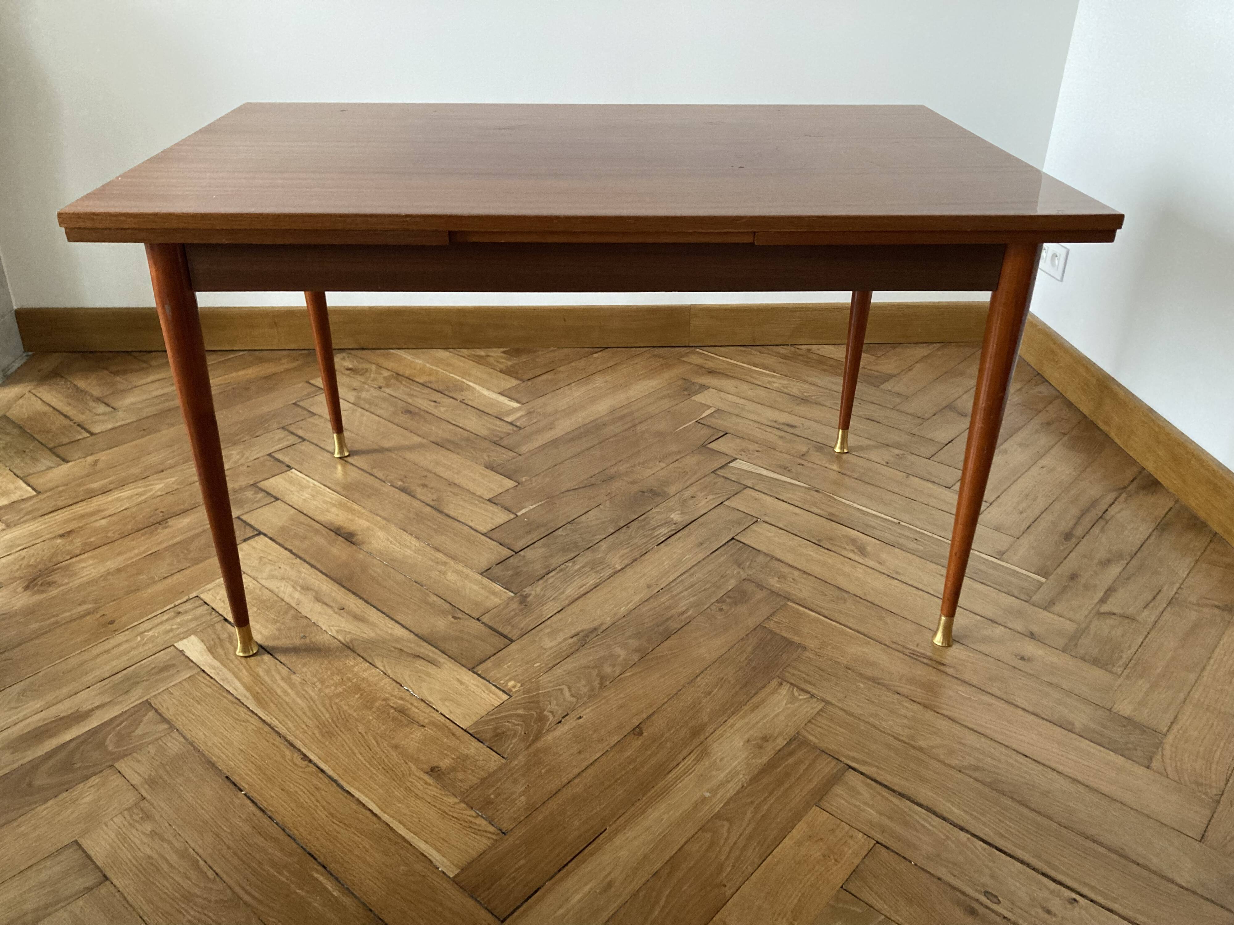 Scandinavian-style rectangular table