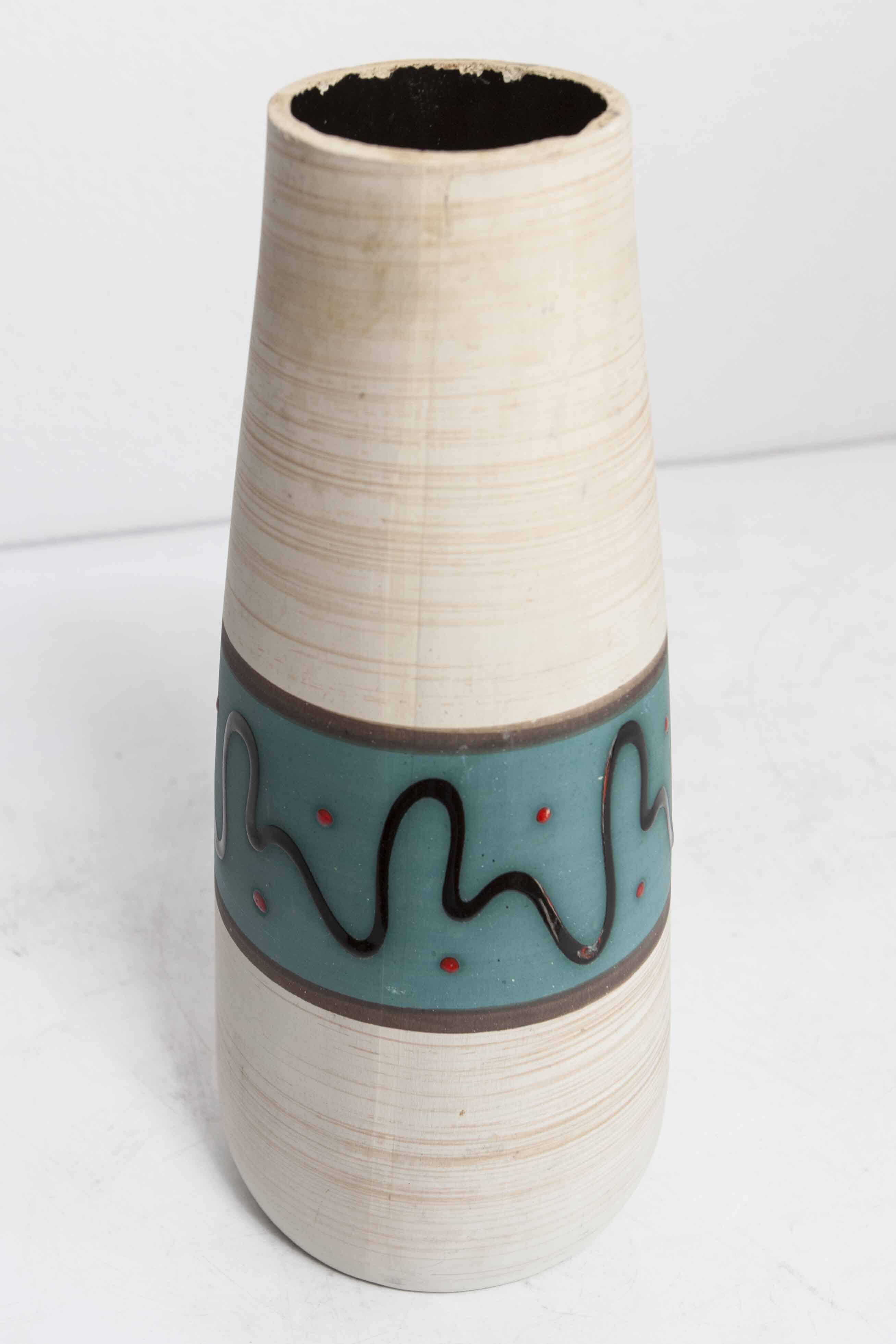Grand vase West germany 1950 34cm en céramique
