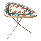 Petite table d'appoint tripode