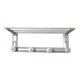 Porte-manteaux en aluminium vintage
