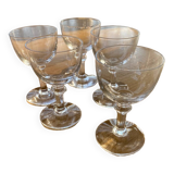 Old liquor glasses