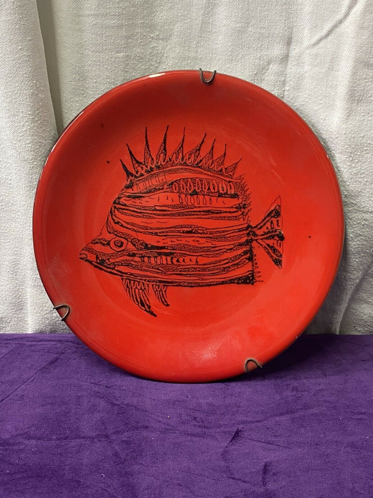 Enamelled ceramic design 20th