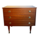 Commode vintage bois pieds compas