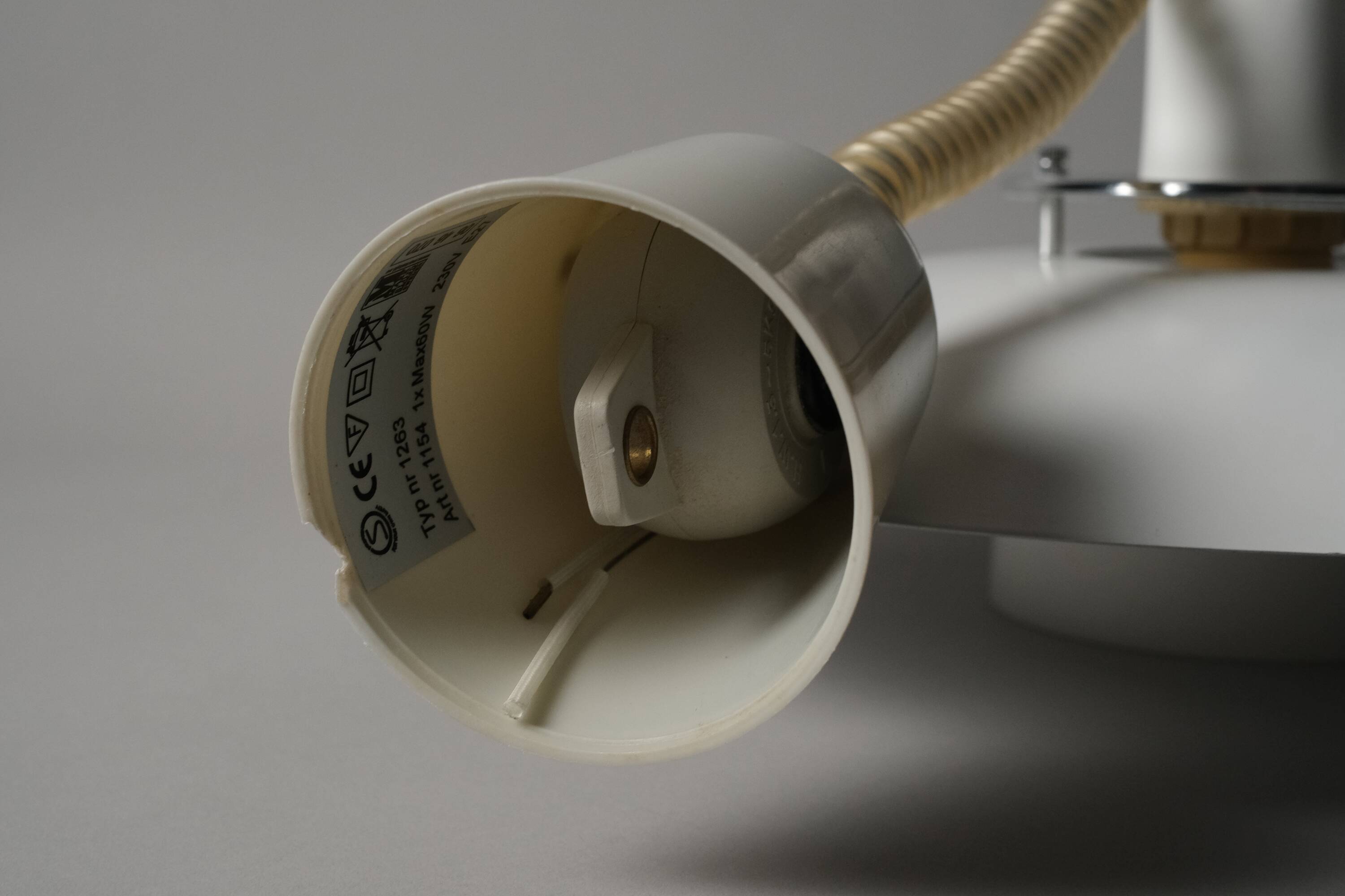 Markslöjd Multi-Layered Pendant Lamp, White Lacquered, 1990s Scandinavian Modern Lighting, Sweden