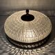 Ceiling lamp old gold crystal Lucien Gau