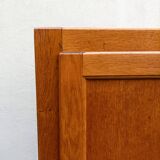 Ancien vestiaire d'internat chêne doré