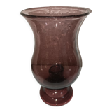 Biot bubble glass candle holder