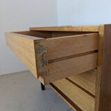Small chest of drawers, bedside table from the 60s, rosewood.
