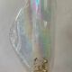 Lampe en verre de Murano iridescent