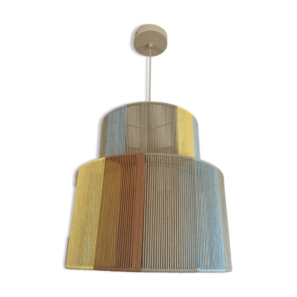 Suspension en lin naturel filé westwing - Bon état sur Selency