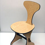 Set of Two Italian Chairs in Formica, 1960s