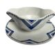 Art déco, saucière motifs géométriques Orchies vers 1930
