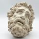 "Head of Laocoön" in plaster, contemporary reproduction, 20th century
