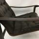 Mid-century safari lounge chair design by Oy Bj Dahlqvist ab, Finland, 1970s