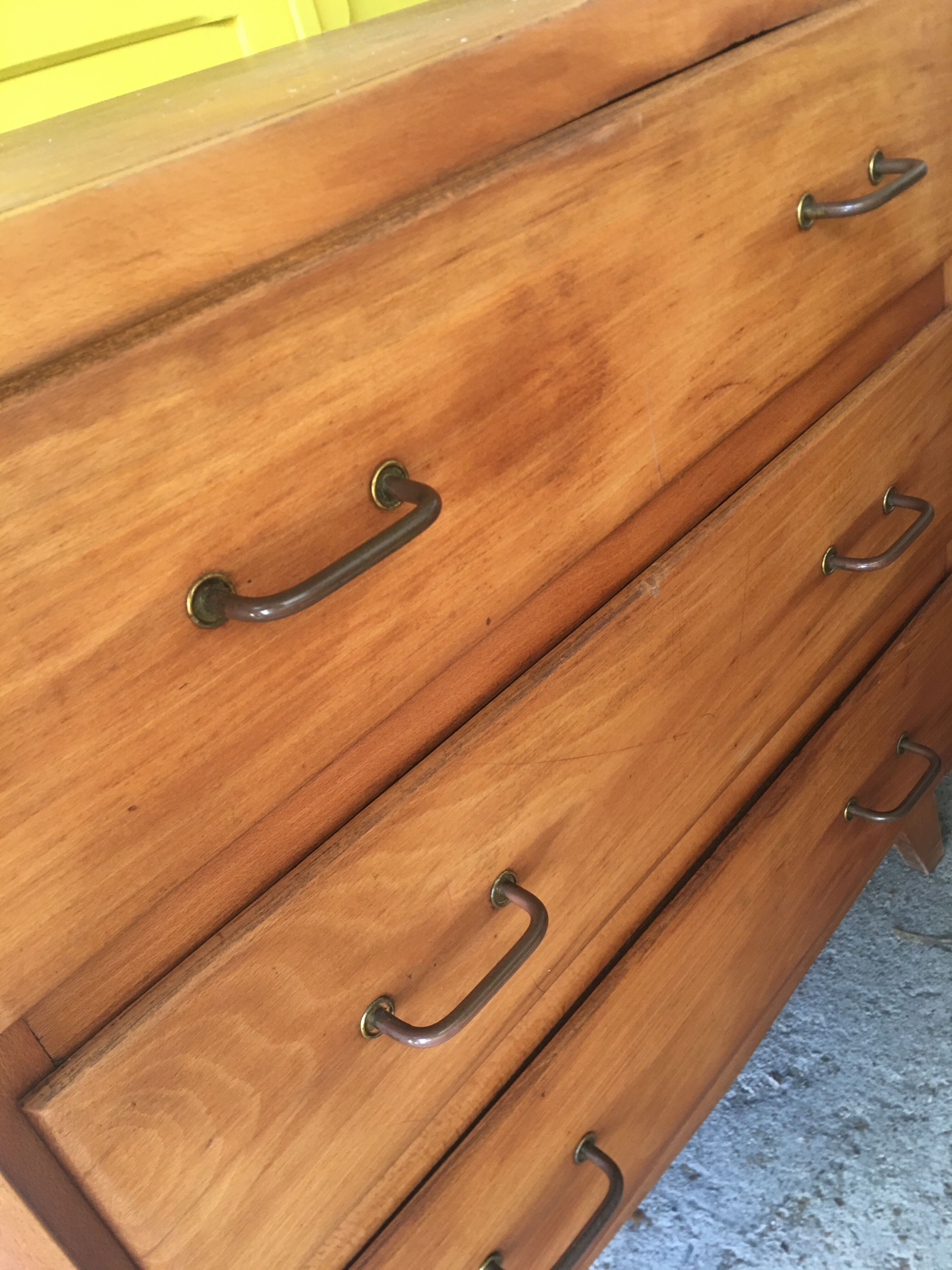 Vintage feet compass dresser
