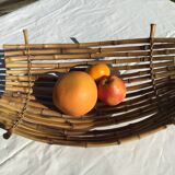 Natural bamboo basket 41cmx29cm