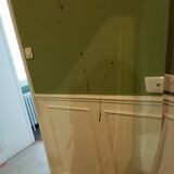 Large beveled mirror