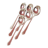 Set of 6 WMF silver-plated ice cream spoons "90"