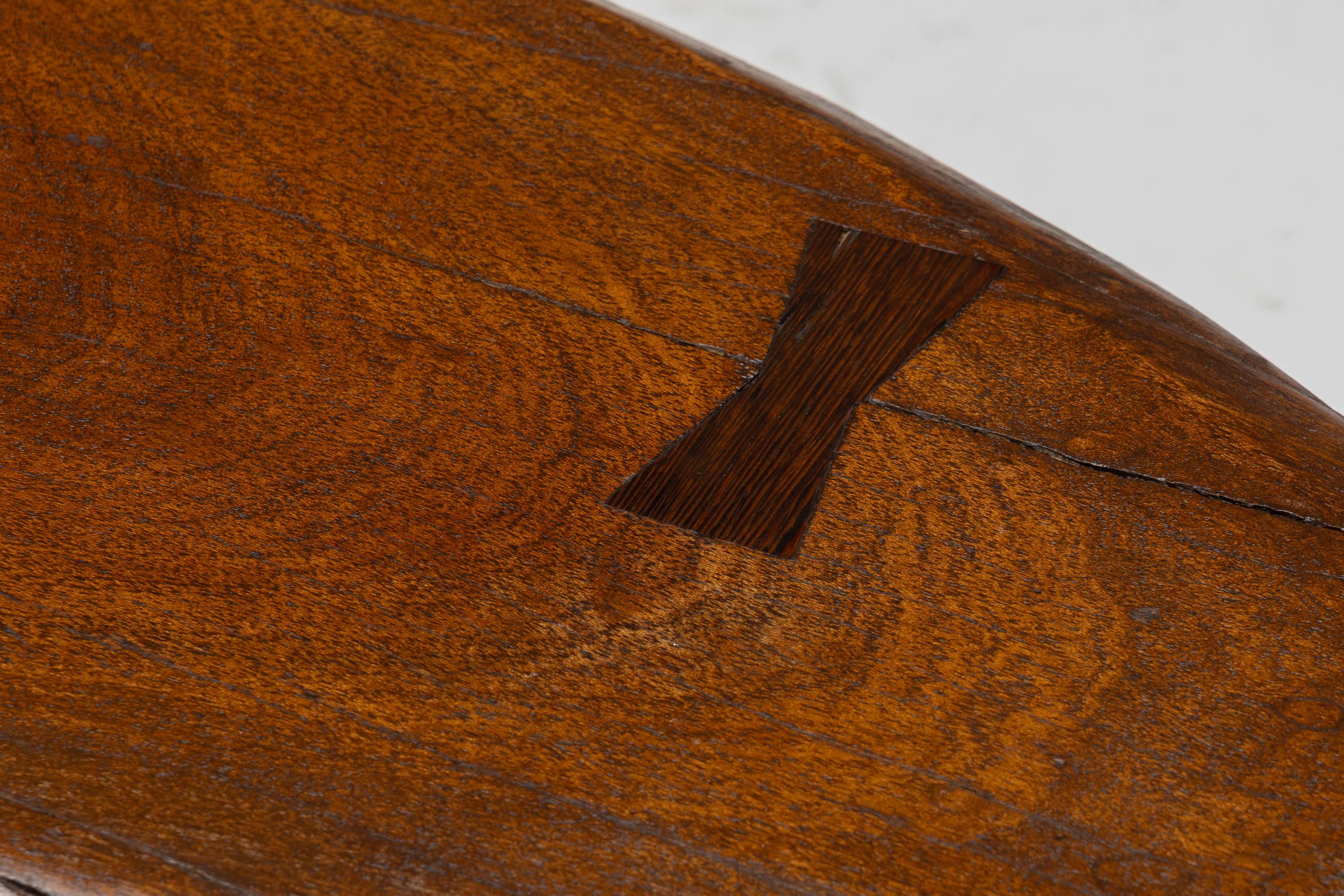 Table basse moderne organique avec vide naturel, France, milieu du 20e siècle