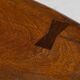 Organic modern coffee table with natural void, France, mid 20th century