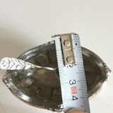Empire style salt shaker and spoon