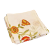 6 vintage table napkins with pop flowers from the 70s.