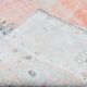 5x8 Turkish Vintage Oushak Rug, Coral Pink Area Rug For Bedroom, 147x241 Cm