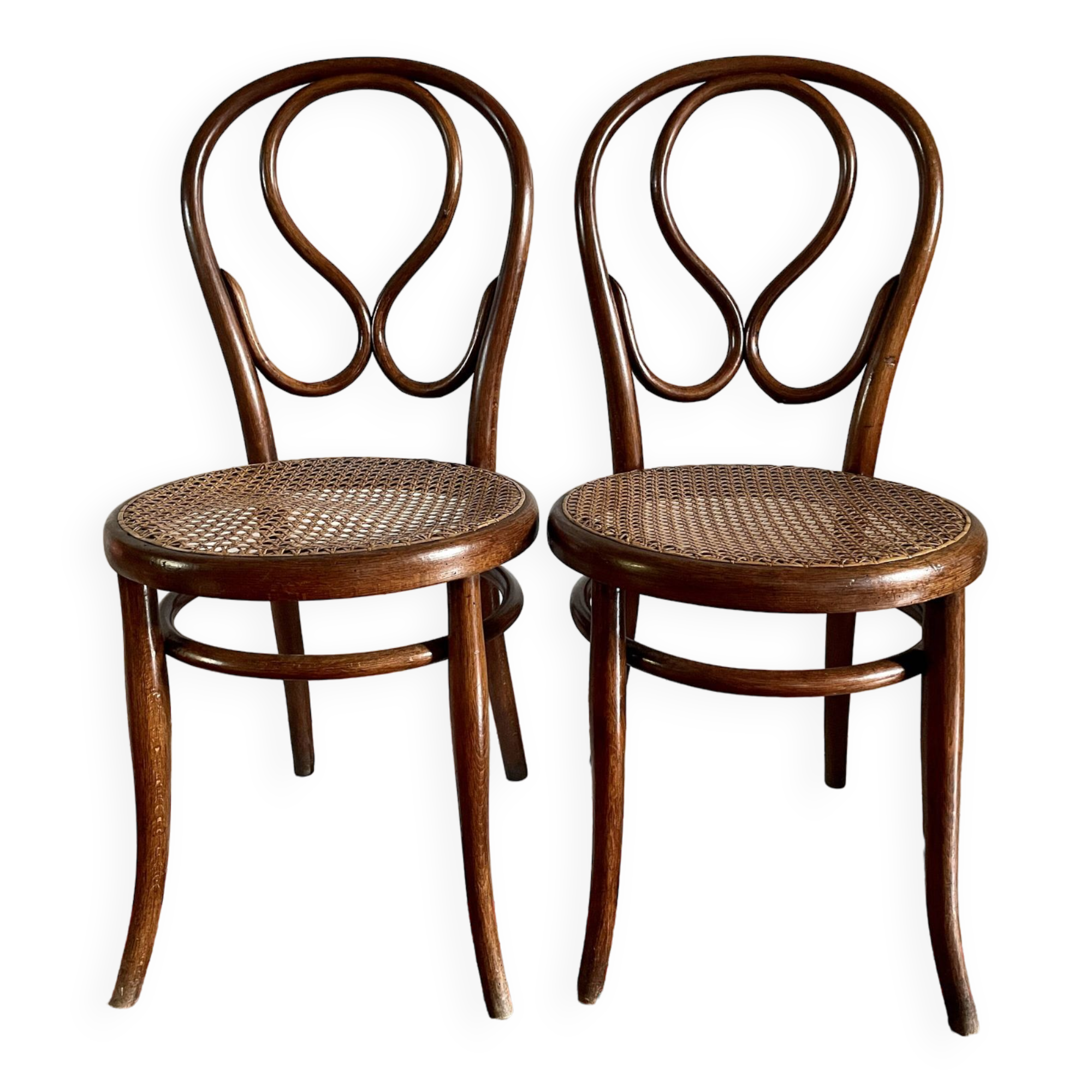 Paire de chaises Thonet n°1 1850