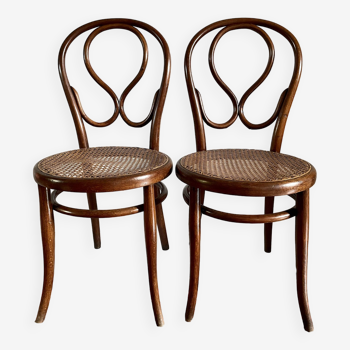 Paire de chaises Thonet n°1 1850