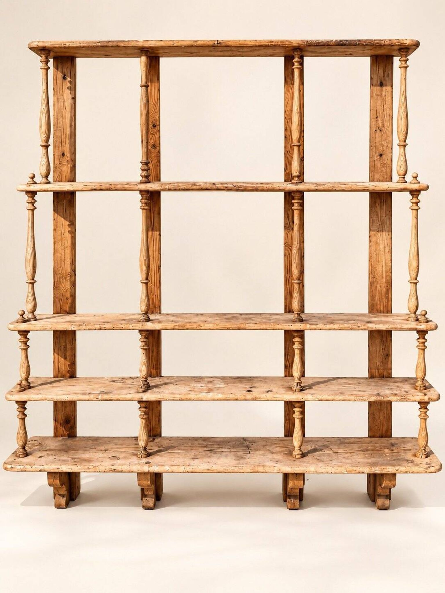Step shelf – Louis-Philippe style – Solid pine – 19th century