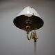 Lampadaire en métal et laiton, Allemagne 1970