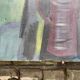 Vintage oil on canvas signed from 1966