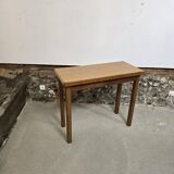Console en bois, années 1970-1980