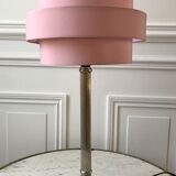 Silver metal lamp 50s