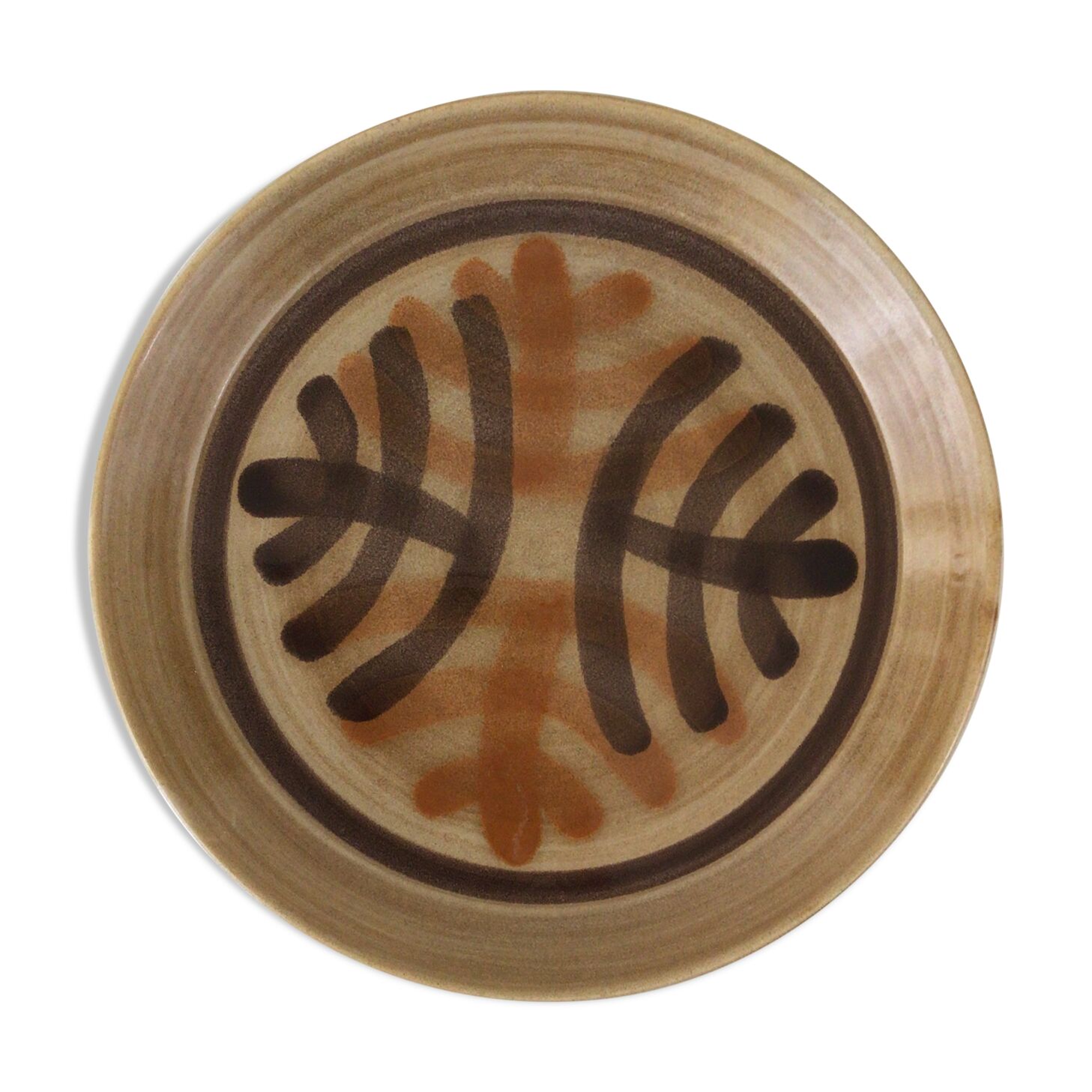 Ceramic dish Pornic model Palmyra, 1970 ́s