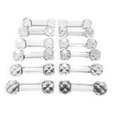 12 Molded Crystal Knife Holders