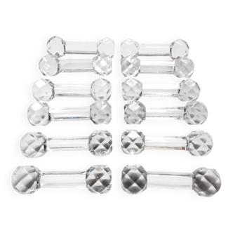 12 Molded Crystal Knife Holders