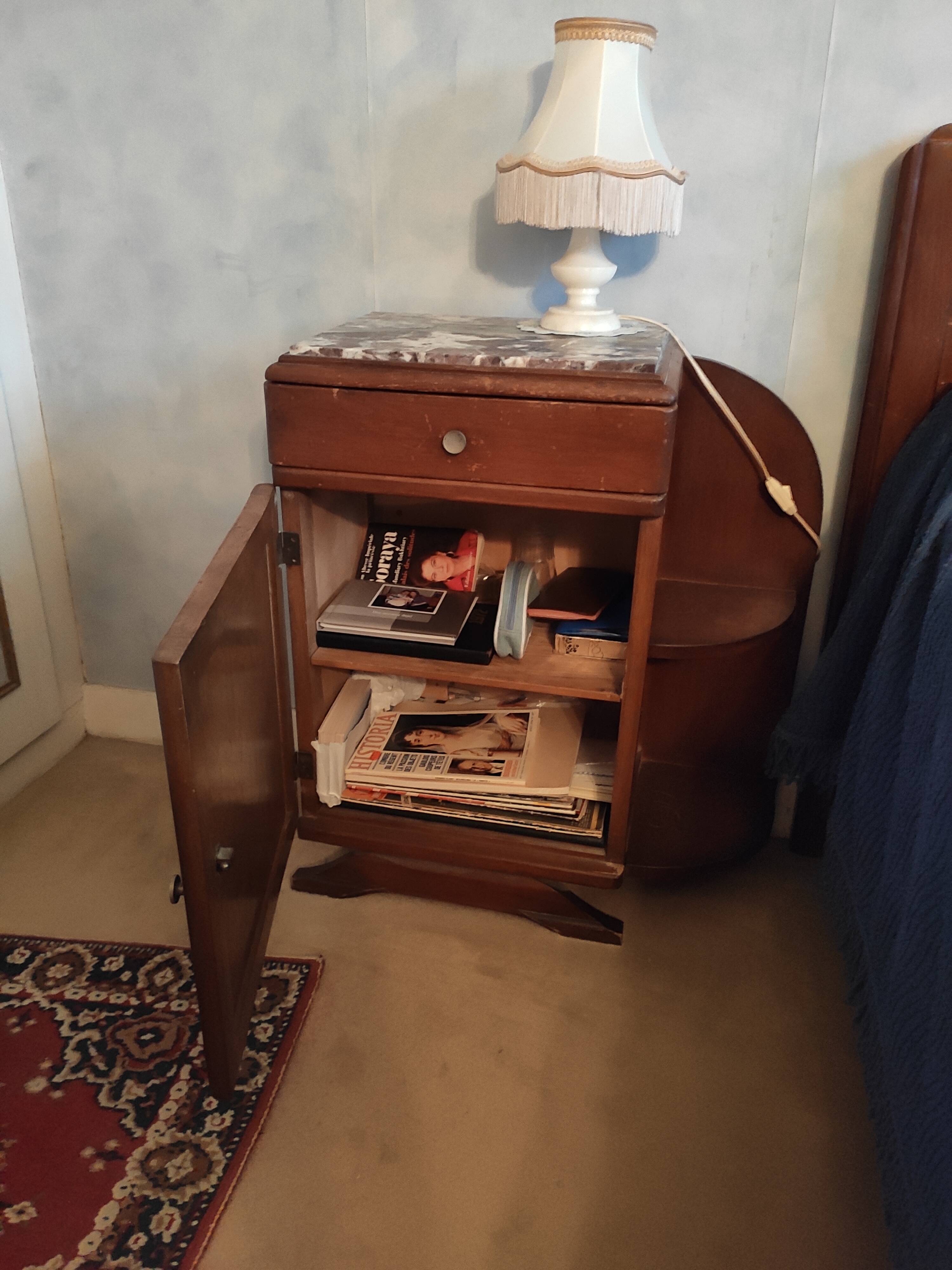 Art Deco bedside table