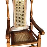 Children's rocking chair with cane